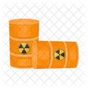 Radiation Waste Danger Icon