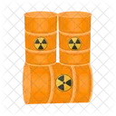 Radiation Waste Danger Icon