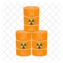 Radiation Waste Danger Icon