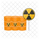 Radiation Waste Danger Icon