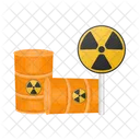 Radiation Waste Danger Icon