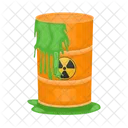 Radiation Waste Danger Icon