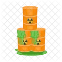 Radiation Waste Danger Icon