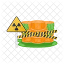 Radiation Waste Danger Icon