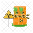 Radiation Waste Danger Icon