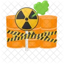 Radiation Waste Danger Icon