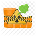 Radiation Waste Danger Icon