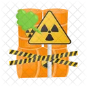 Radiation Waste Danger Icon