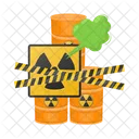 Radiation Waste Danger Icon