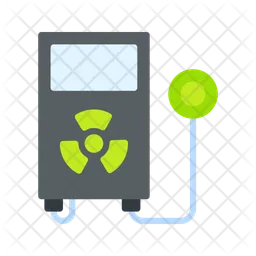 Radiation Detector  Icon