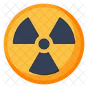 Radiation Hazard Radioactive Icon