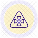 Radiation Hazard Warning Icon