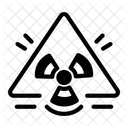 Radiation Hazard Toxic Warning Icon