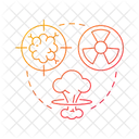 Radiation Safety Radioactive Icon