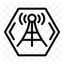 Radiation Signs Dangerous Icono