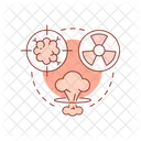 Editable Radiation Safety Icon