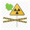 Radiation Waste Danger Icon