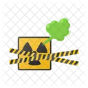 Radiation Waste Danger Icon