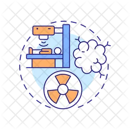 放射線治療  アイコン