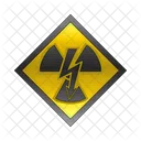 Radiation Warning Radiation Warning Icon