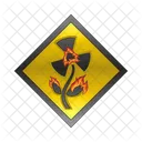 Radiation Warning Radiation Warning Icon