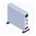 Radiator Oil Heater Electronic Appliance Icon