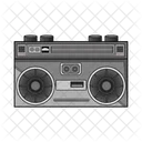 Radio Music Broadcast Icon