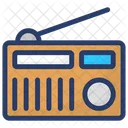 Radio Transmision Inalambrica Dispositivo De Audio Icono