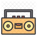 Radio Boombox Music Icon