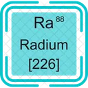 Radio Tabla Periodica Quimica Icono