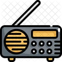 Radio Electronique Appareil Icône