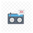 Radio Ad Tape Icon