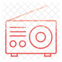 Camping Radio Signal Icon