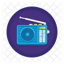 Radio Music Audio Icon