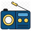 Radio Broadcast Media Radiography Icon