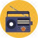 Electronics Radio Multimedia Icon