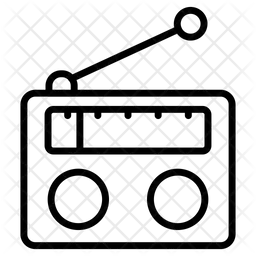 라디오  아이콘