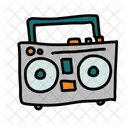 Boombox Radio Device Icon