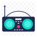 Radio Boombox Device Icon