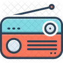 Radio Antenna Retro Icon