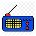 Radio Broadcasting Music Icon