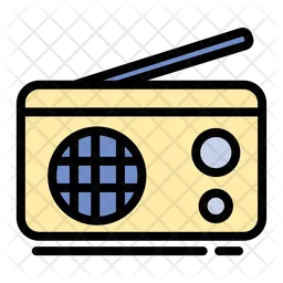 Radio  Icon