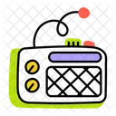 Transmision De Radio Aparato De Radio Dispositivo De Transmision Icono