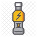 Radio Active Energy Drink Energydrink Bottle Icon