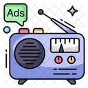 Radio Ad  Icon