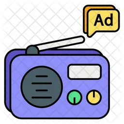 Radio Ads  Icon