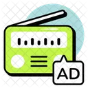 Radio Ads  Icon