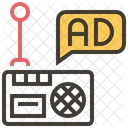 Radio Ad Advertise Icon