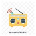 Radio Advertising Ad Icon
