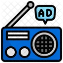 Radio Advertising  Icon